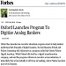 Oxford Launches Program To Digitize Analog Bankers